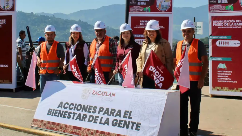 Con el programa “Transformando los Espacios Públicos”, el Paseo de la Barranca tendrá una nueva imagen