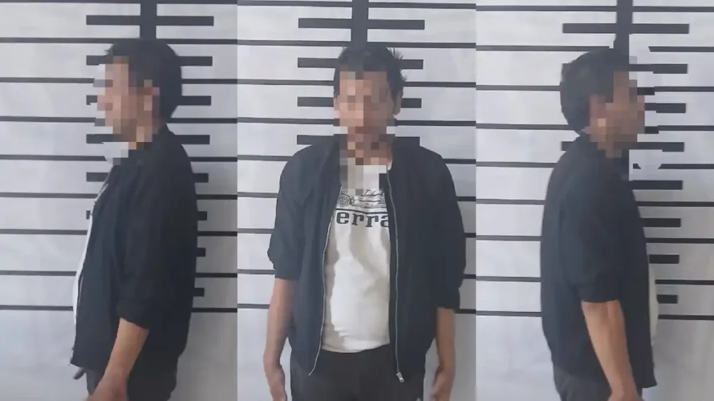 Policía Municipal asegura a presunto asaltante en Texmelucan