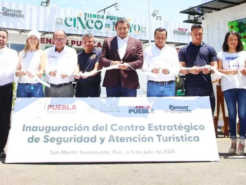 Alejandro Armenta inauguró primer CESAT en Texmelucan 