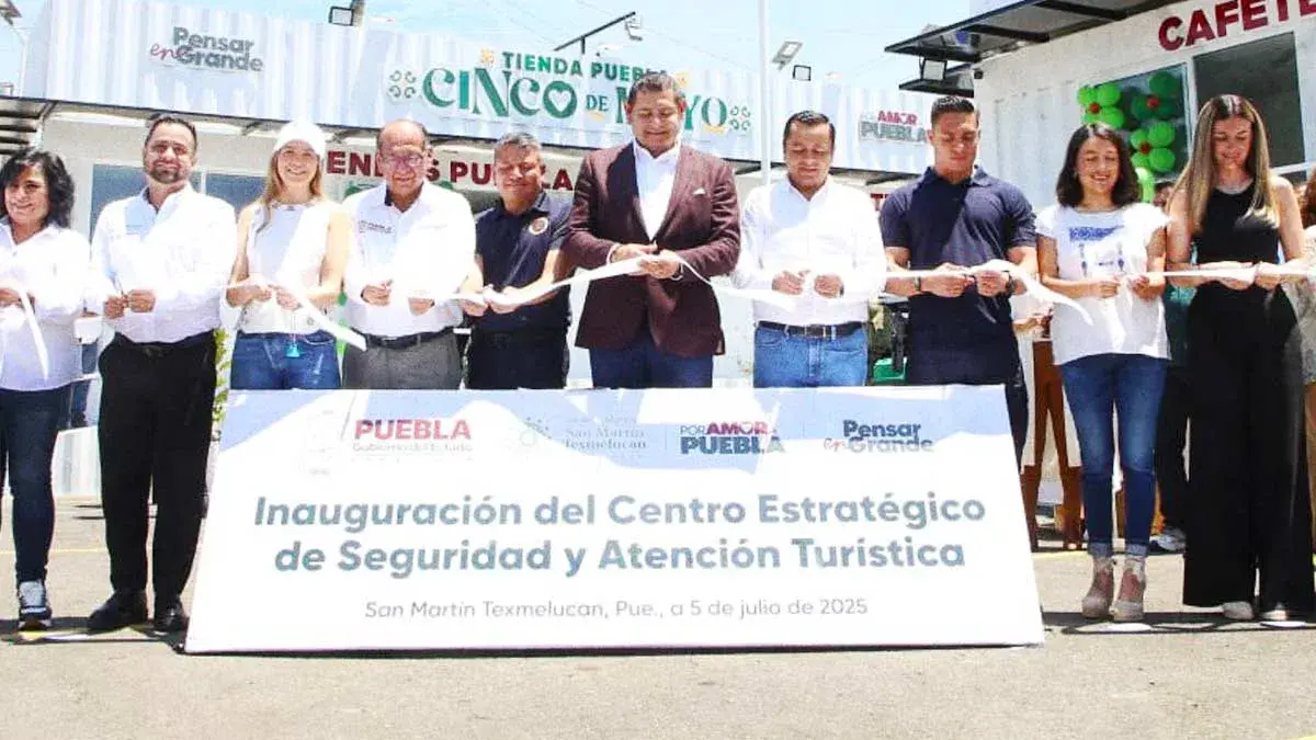 Alejandro Armenta inauguró primer CESAT en Texmelucan 