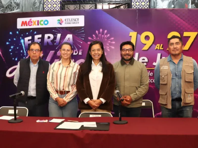 Todo listo para la Feria de Atlixco 2025
