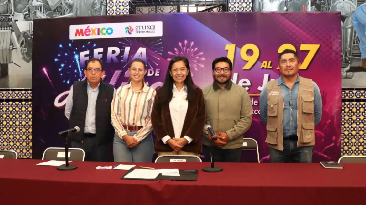 Todo listo para la Feria de Atlixco 2025