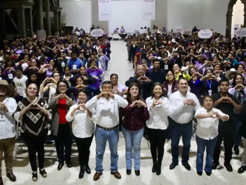 En Zacatlán, autoridades del Estado refrendan apoyo a las mujeres