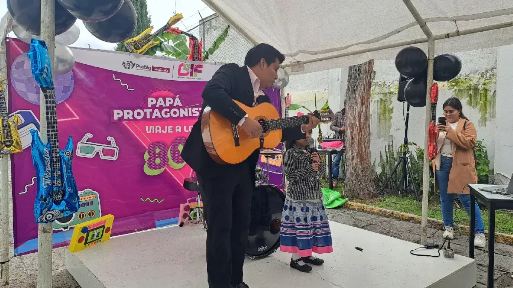 Realiza DIF Puebla Capital concurso de canto y baile “Papá protagonista”