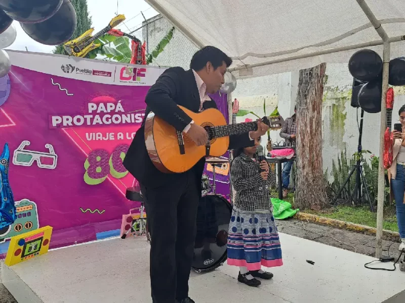 Realiza DIF Puebla Capital concurso de canto y baile “Papá protagonista”