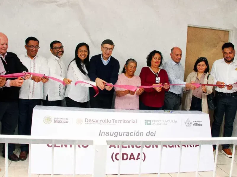 Ariadna Ayala inaugura el Centro de Atención Agraria de Atlixco