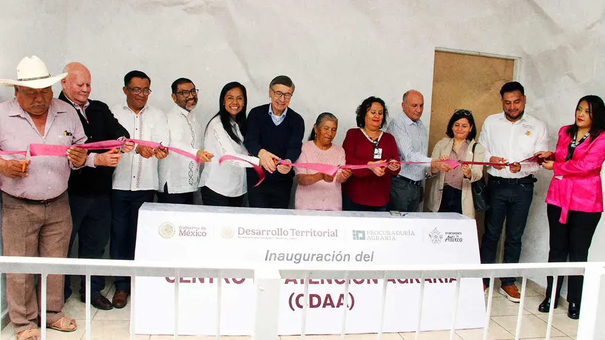 Ariadna Ayala inaugura el Centro de Atención Agraria de Atlixco