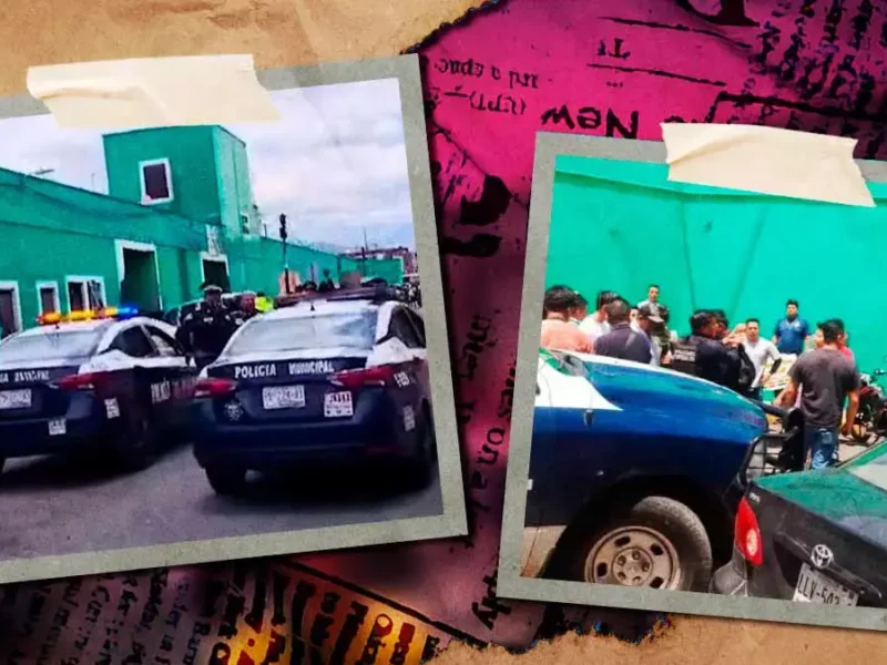Detienen a tres extorsionadores tras riña en el mercado Cosme del Razo, en San Pedro Cholula