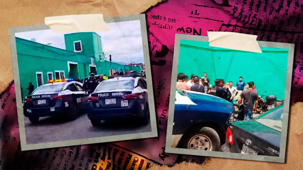 Detienen a tres extorsionadores tras riña en el mercado Cosme del Razo, en San Pedro Cholula