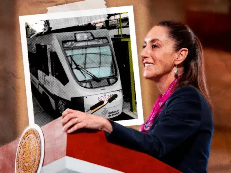 Descartan al Tren México-Puebla-Veracruz de los proyectos ferroviarios de Claudia Sheinbaum