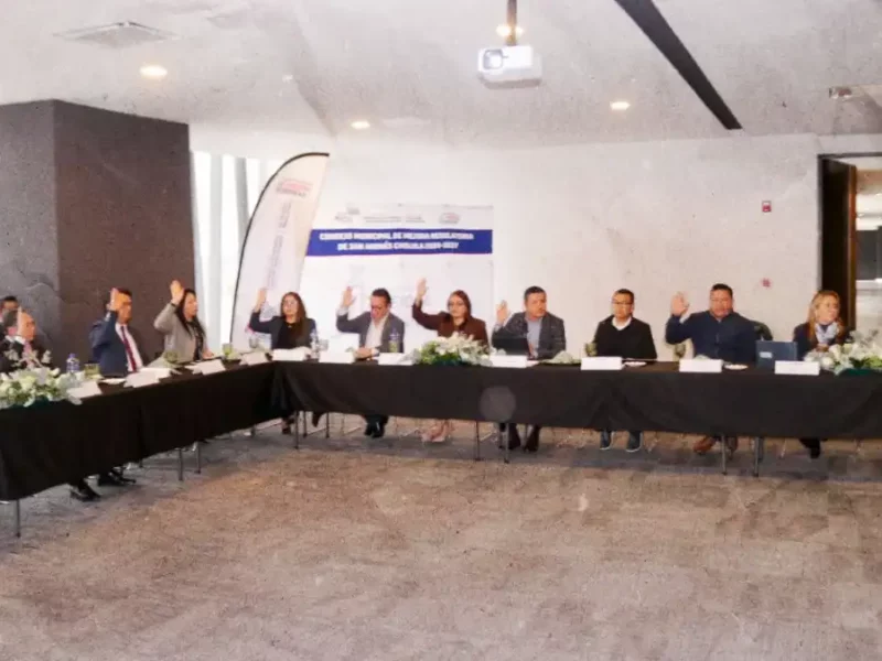 Organismos empresariales y públicos reconocen iniciativas de Mejora Regulatoria en San Andrés Cholula