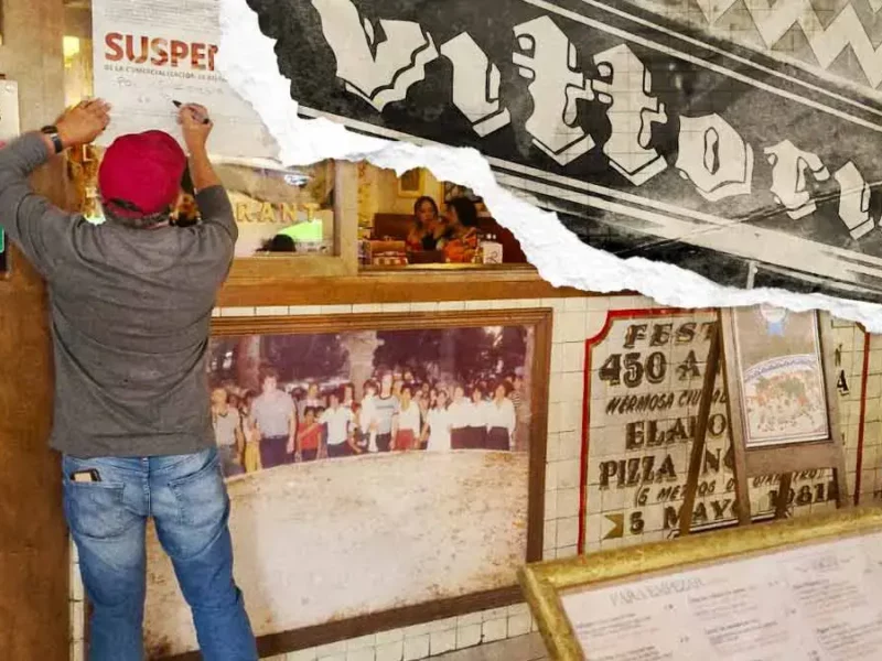 Profeco suspende operación de Vittorios y dos restaurantes más en los Portales de Puebla