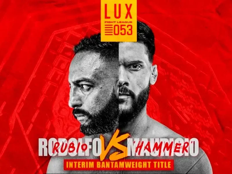 Rodolfo “Fito” Rubio vs Mauricio Partida protagonizarán cartelera de LUX Fight League 053 