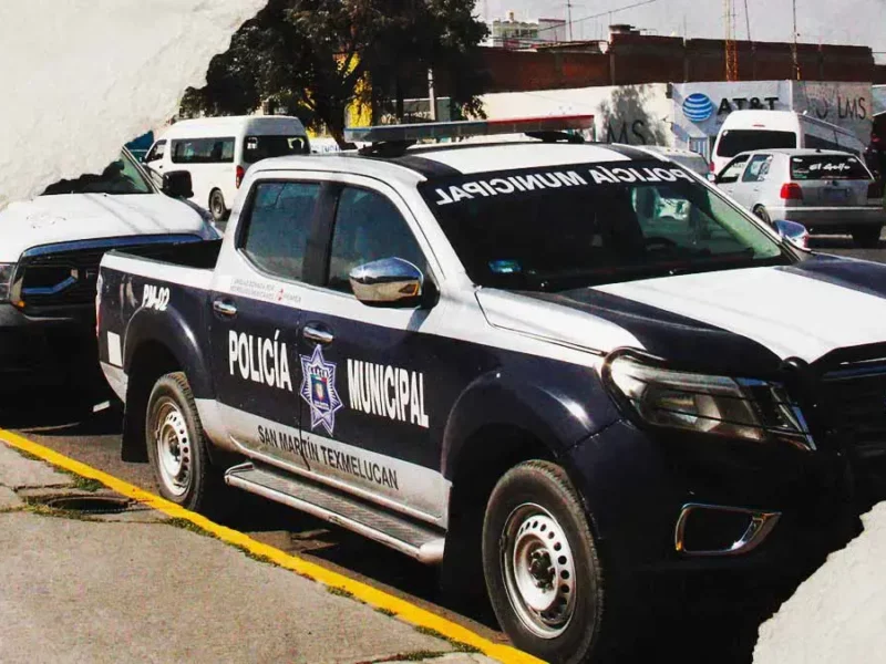 Sujeto resultó baleado en el hombro en Texmelucan frente a su esposa e hija 