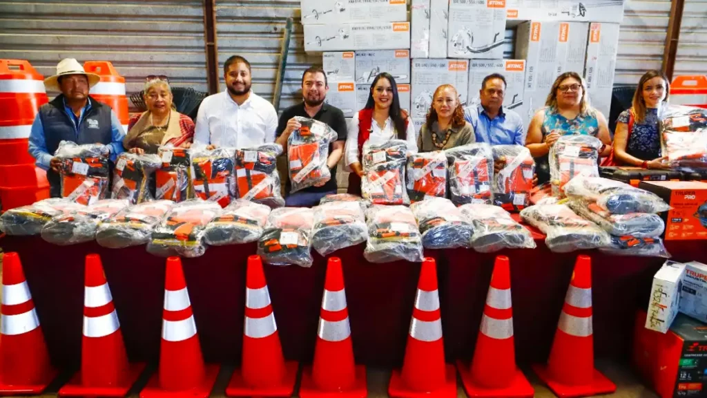 Fortalece Tonantzin Fernández el trabajo de Servicios Públicos Municipales con nuevo equipamiento