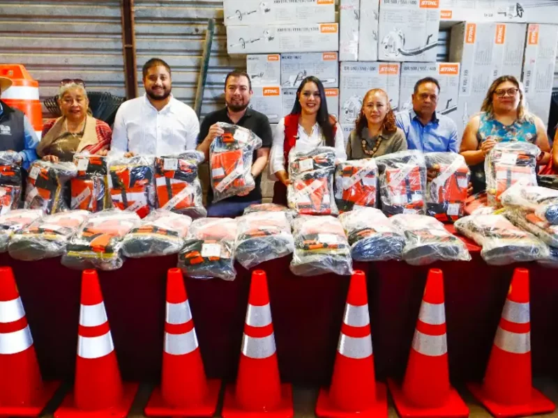 Fortalece Tonantzin Fernández el trabajo de Servicios Públicos Municipales con nuevo equipamiento