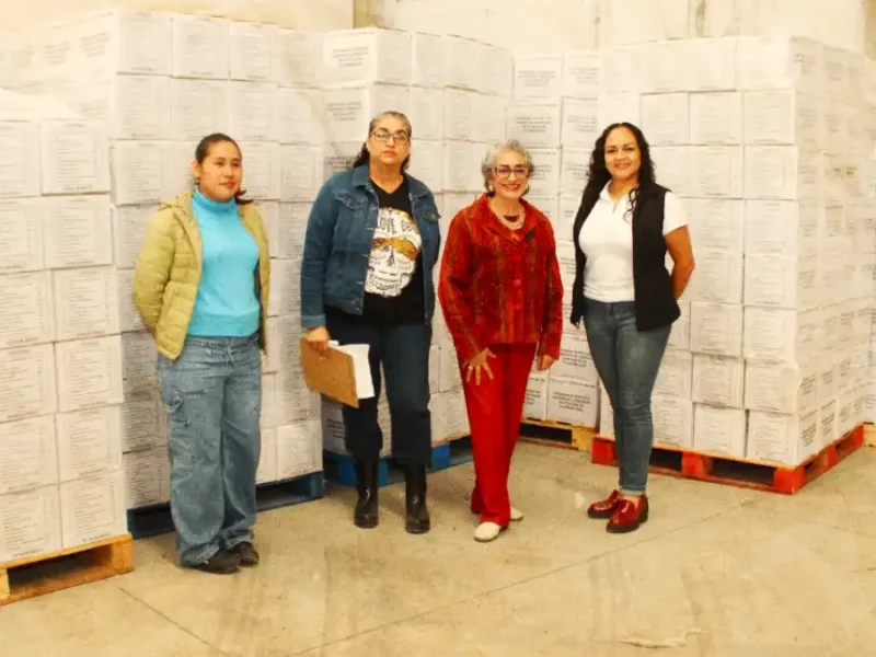 Gobierno de Tonantzin Fernández recibe apoyos alimentarios para grupos vulnerables