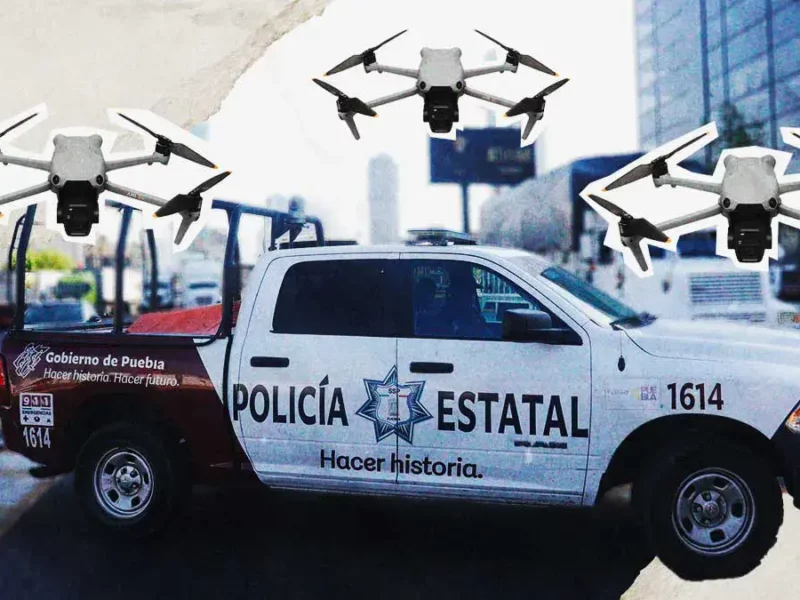 Patrullas de la Policía Estatal de Puebla contarán con drones para mejorar vigilancia