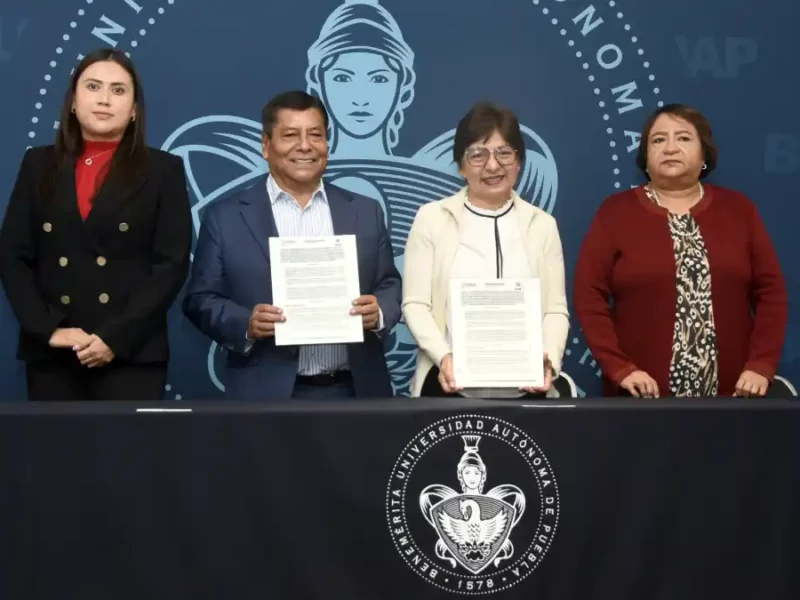 Encabeza la Rectora Lilia Cedillo Ramírez convenio de colaboración con la Secretaría de Infraestructura estatal