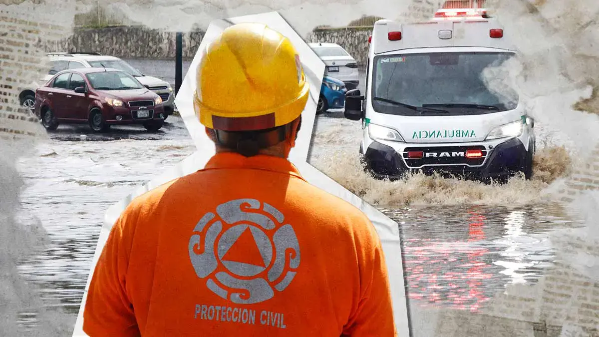 Protección Civil atendió reportes por inundaciones en Puebla tras lluvias del 12 de julio