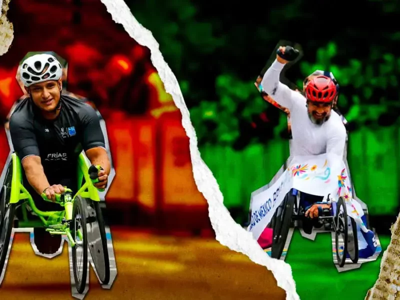 Paratletas poblanos hacen el 1-2 en el Medio Maratón de la Ciudad de México 2025