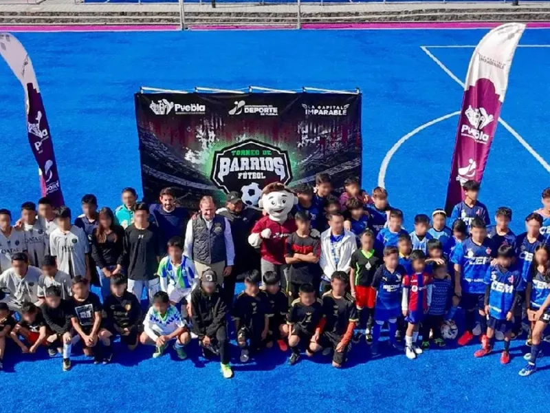 Inaugura el IMDP el Torneo de Barrios de Futbol 7 - 2025