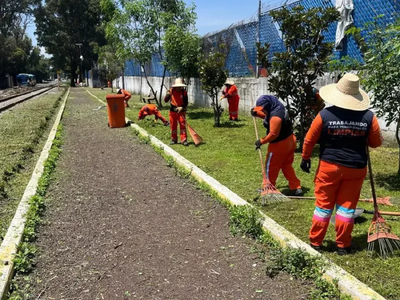 Arranca Gobierno de la Ciudad jornada integral de limpieza en colonia Héroes de Nacozari