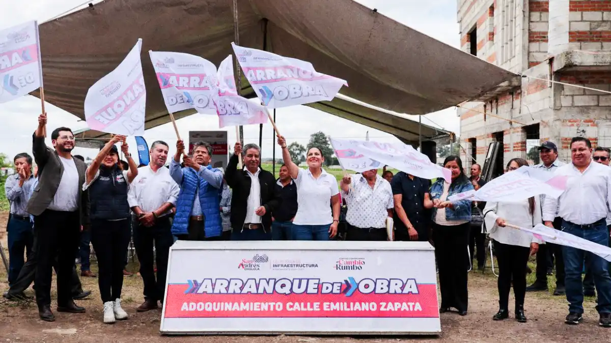 Inicia Lupita Cuautle obra ahora en San Luis Tehuiloyocan