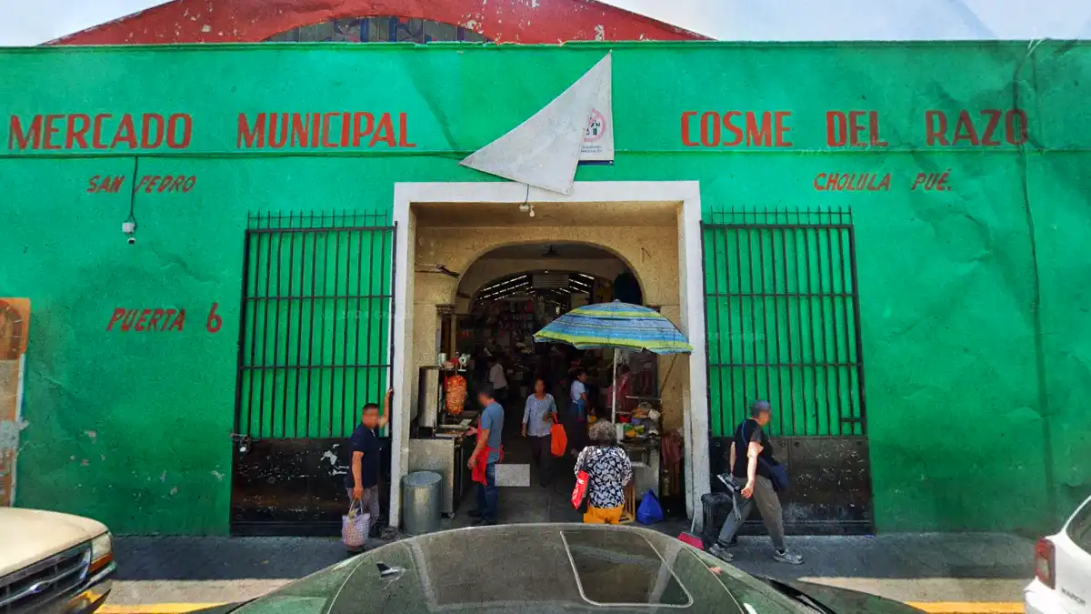 Actúa con resultados Gobierno de San Pedro Cholula ante hechos registrados en el mercado Cosme del Razo