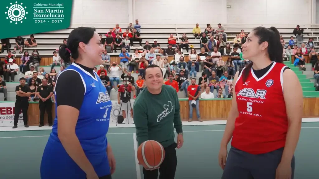 Texmelucan es sede de partidos de exhibición de Básquetbol en el que participaron Selecciones Nacionales