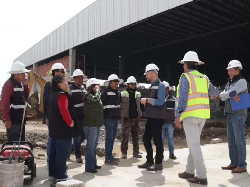 Avanza Gobierno de la Ciudad con la construcción del Mercado San Ramón