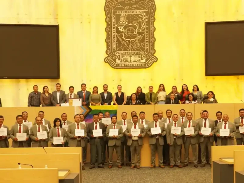 Orgullo Texmeluquense, Banda Sinfónica municipal recibe reconocimiento del Congreso de Puebla