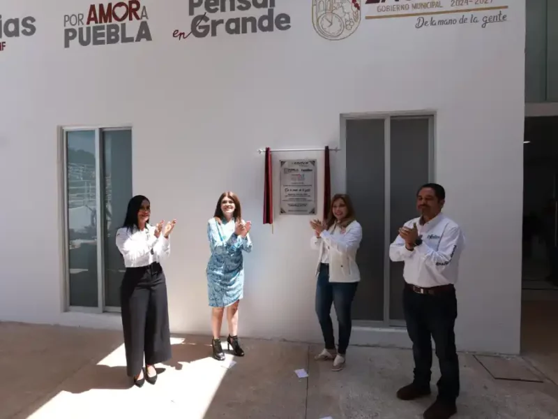 Histórico: Zacatlán estrena nuevo CRI; lo inauguran Ceci Arellano y Bety Sánchez