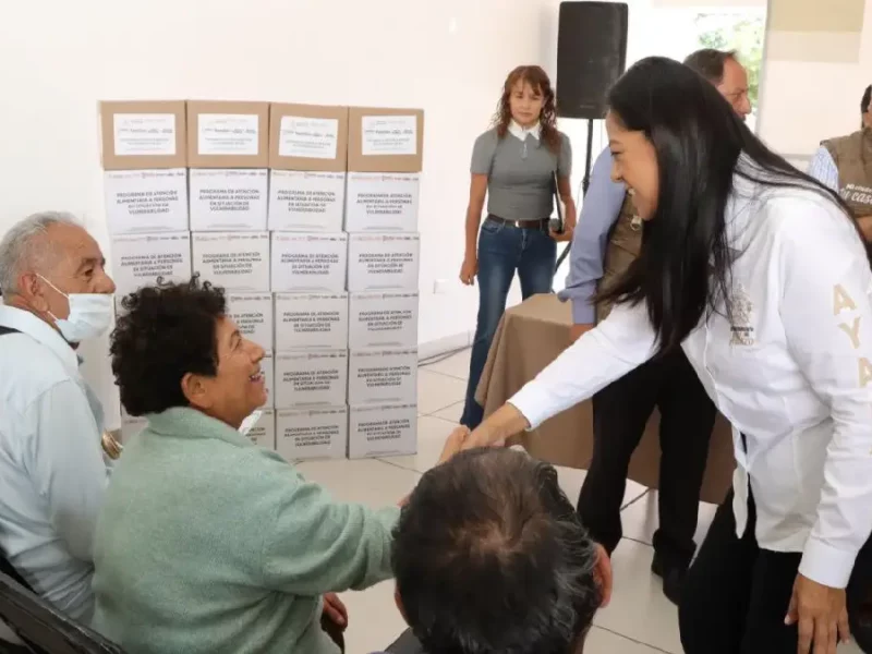 Ariadna Ayala, presidenta municipal, y Gobierno de Puebla entregarán más de 5 mil apoyos alimentarios en Atlixco