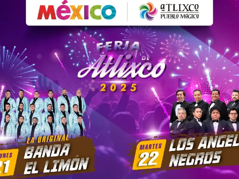 ¿Listos para la Feria de Atlixco 2025?, estos son los artistas que abrirán el teatro del pueblo