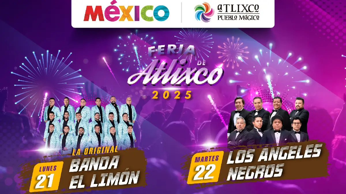 ¿Listos para la Feria de Atlixco 2025?, estos son los artistas que abrirán el teatro del pueblo