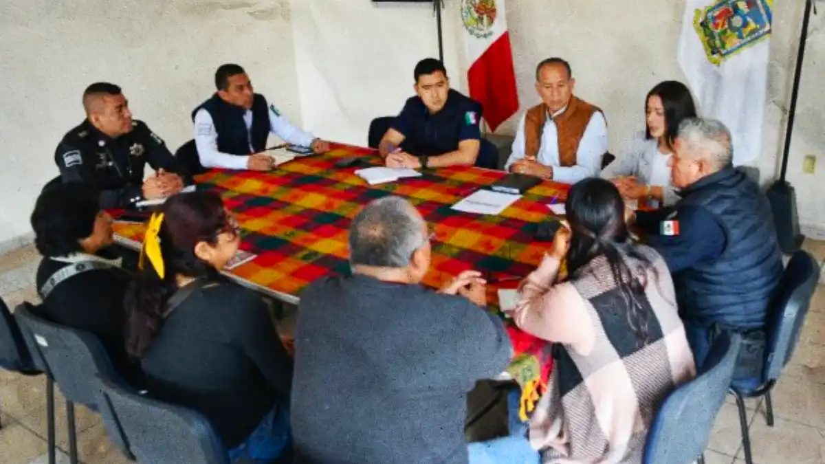Refuerzan vigilancia en zonas limítrofes de Santa Bárbara Almoloya a través de Mesa de Seguridad