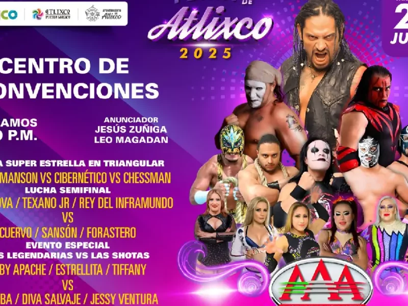 Ariadna Ayala, presidenta municipal, te invita a vivir de la diversión y adrenalina de la Feria de Atlixco