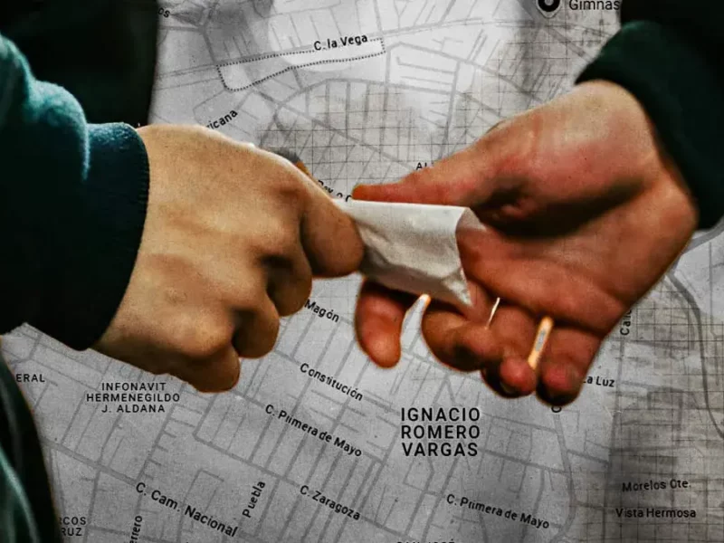 Colonia La Vega, punto de venta y consumo de drogas en Puebla