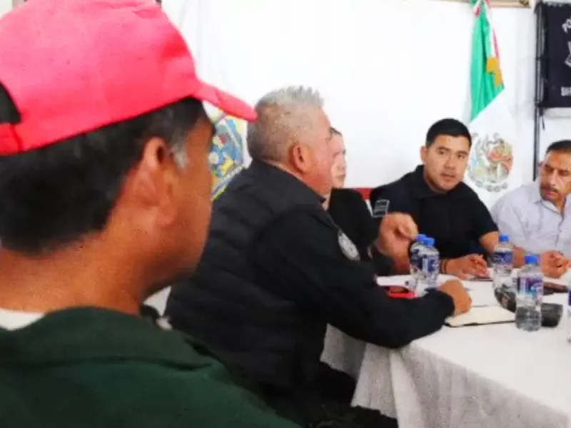 Coordinación, Denuncia y más Vigilancia; Ejes acordados en Mesa de Seguridad en San Cosme Texintla