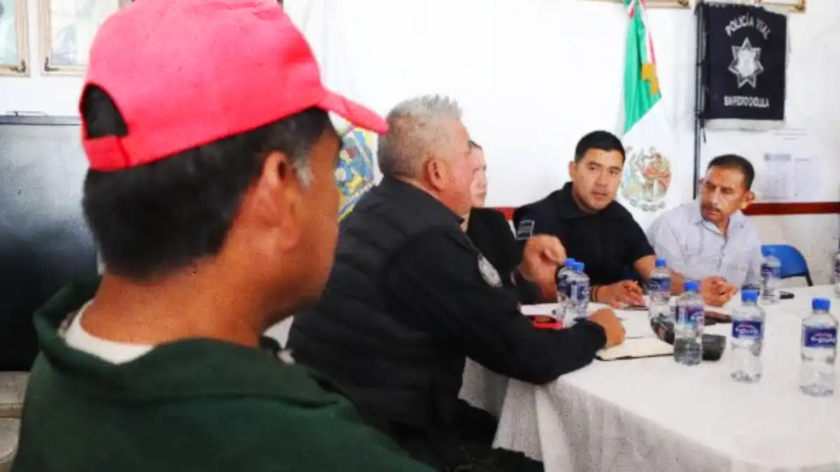 Coordinación, Denuncia y más Vigilancia; Ejes acordados en Mesa de Seguridad en San Cosme Texintla