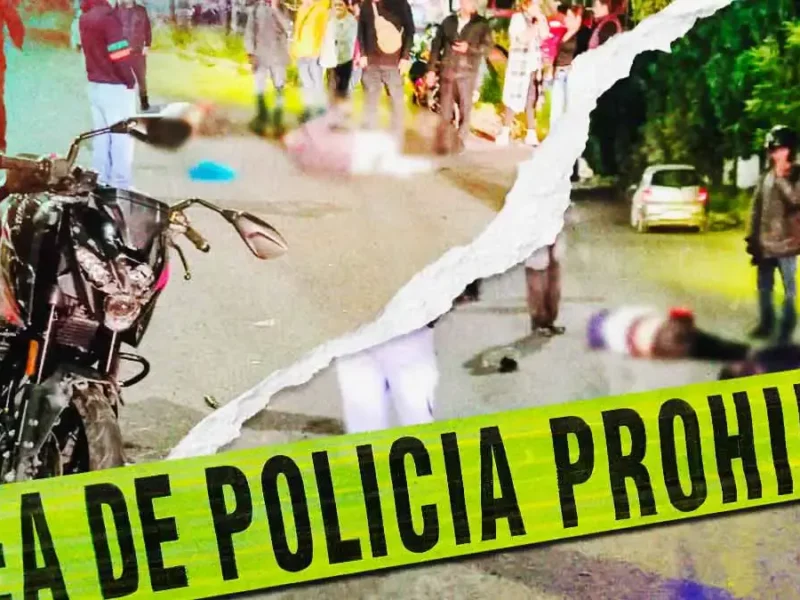 Mujer copiloto murió tras percance en moto sobre la carretera federal a Tlaxcala