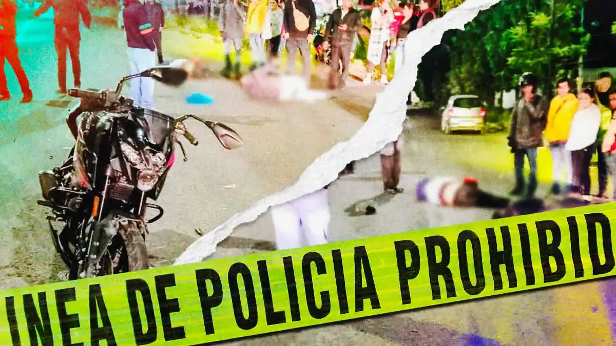 Mujer copiloto murió tras percance en moto sobre la carretera federal a Tlaxcala