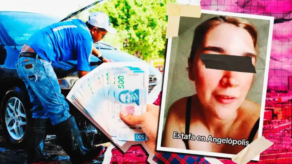 Joven denuncia nueva estafa de lavacoches en Angelópolis; cobran hasta nueve mil pesos