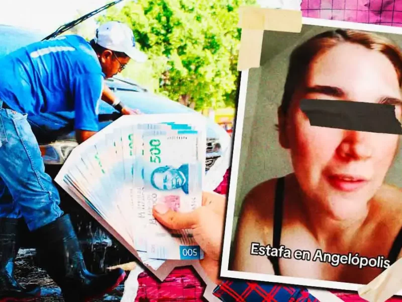 Joven denuncia nueva estafa de lavacoches en Angelópolis; cobran hasta nueve mil pesos