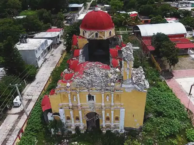 Tras casi ocho años del sismo, el templo de Atzala reabre sus puertas