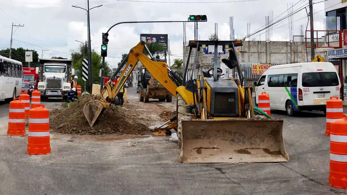 Puebla capital tendrá accesos nuevos; gobierno estatal inicia rehabilitación vial en puntos clave