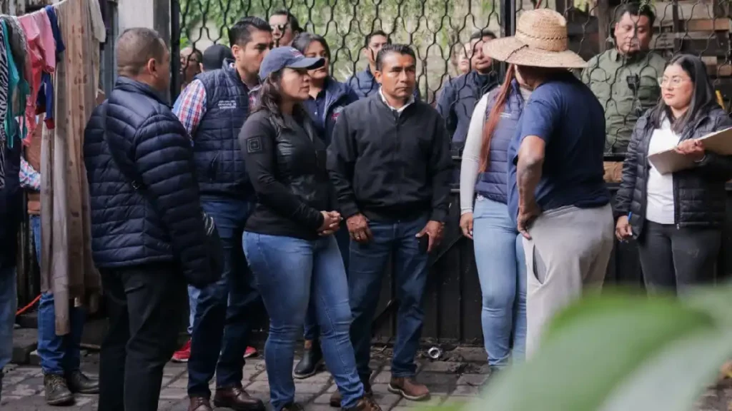 Evalúa Gobierno de San Andrés Cholula zonas afectadas por las intensas lluvias