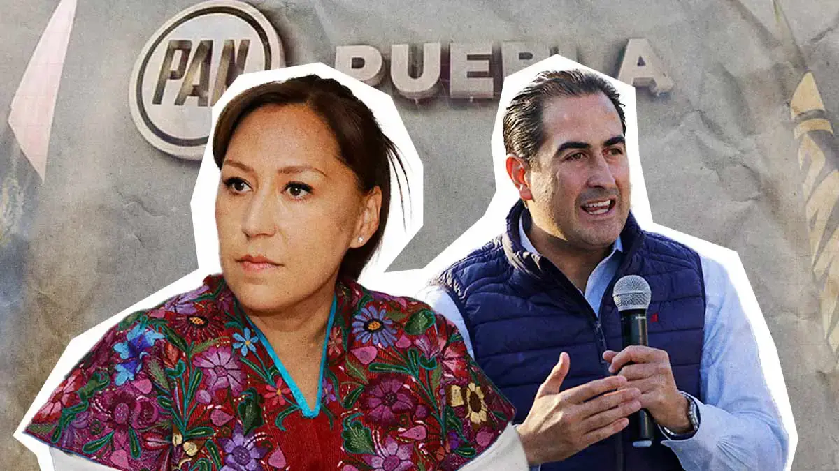 Lupita Leal y Manuel Herrera alzan la mano por la dirigencia municipal del PAN Puebla