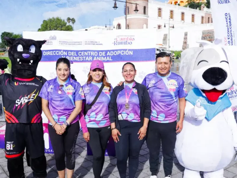 Celebra San Andrés Cholula su Primera Carrera Canina